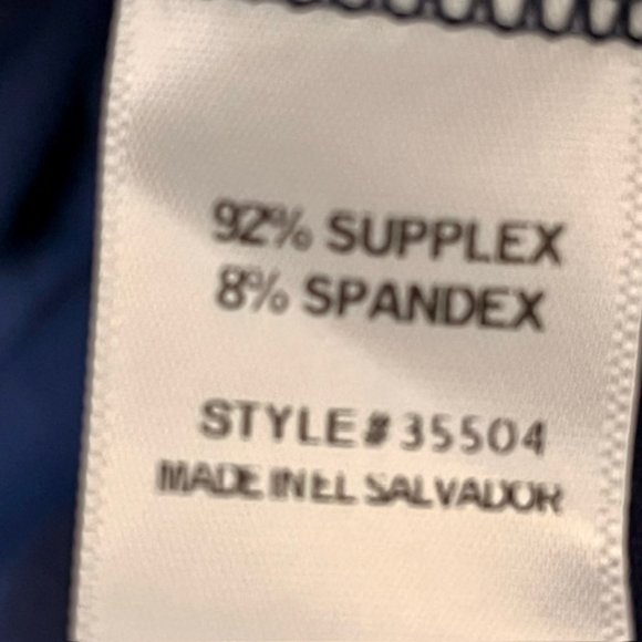 TravelSmith Popover A-Line Knit Dress - Navy Blue - S - Picture 6 of 8